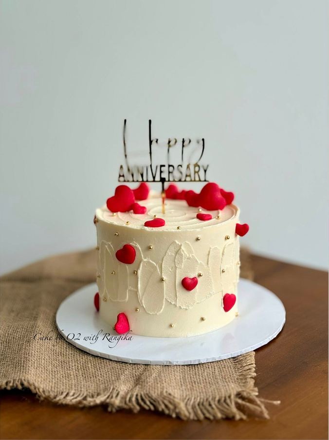 Custom celebration cake by Cake by O2, Colombo