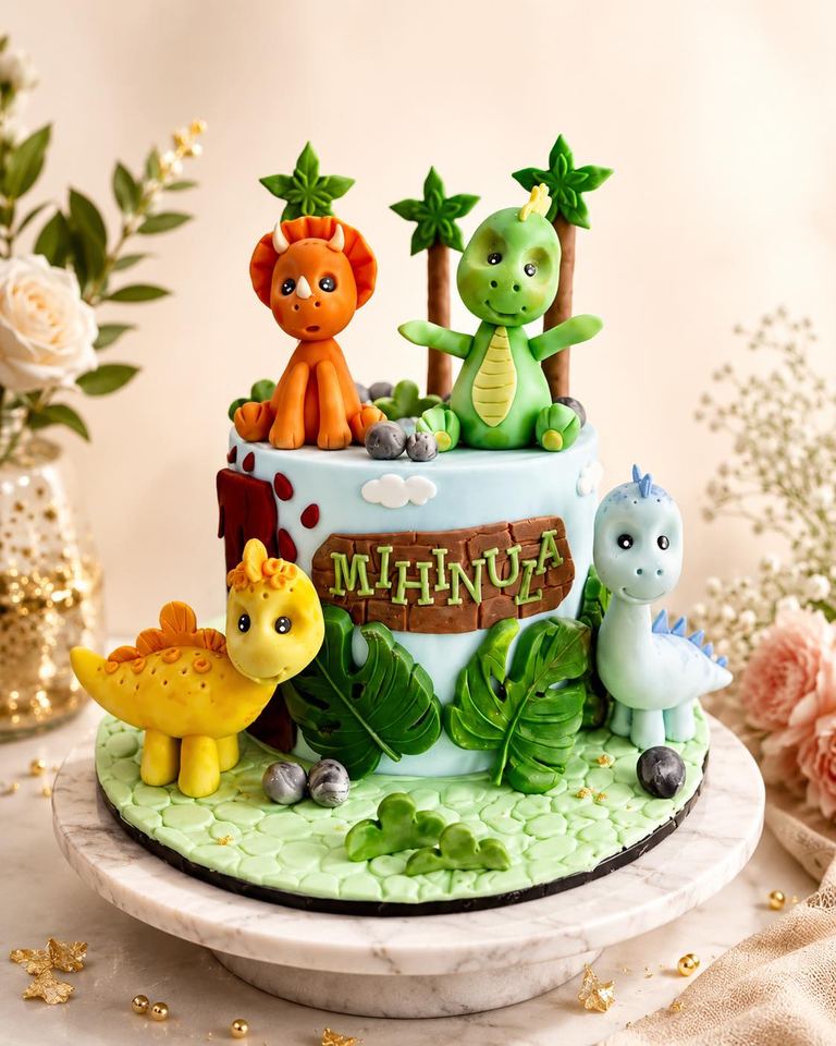 Custom birthday cake by Cake by O2, Colombo