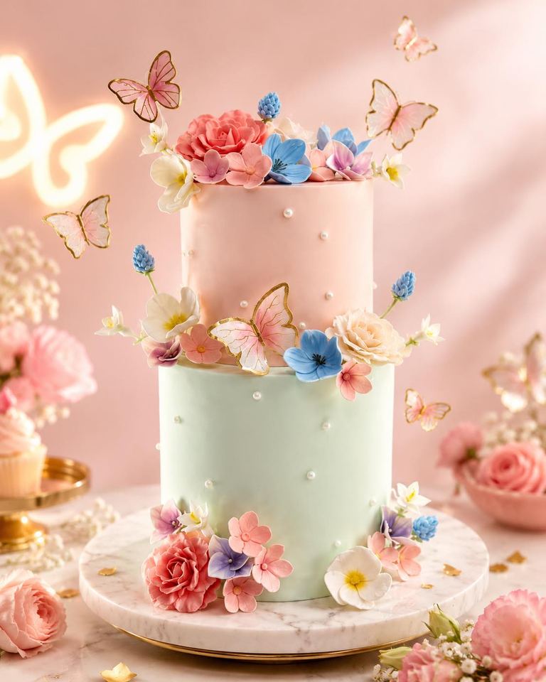 Custom birthday cake by Cake by O2, Colombo