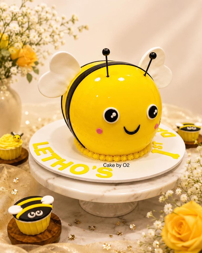 Custom birthday cake by Cake by O2, Colombo